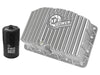 aFe POWER Street Series Raw Engine Oil Pan w/ Machined Fins  (11-21 Powerstroke 6.7L)