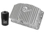 aFe POWER Street Series Raw Engine Oil Pan w/ Machined Fins  (11-21 Powerstroke 6.7L)