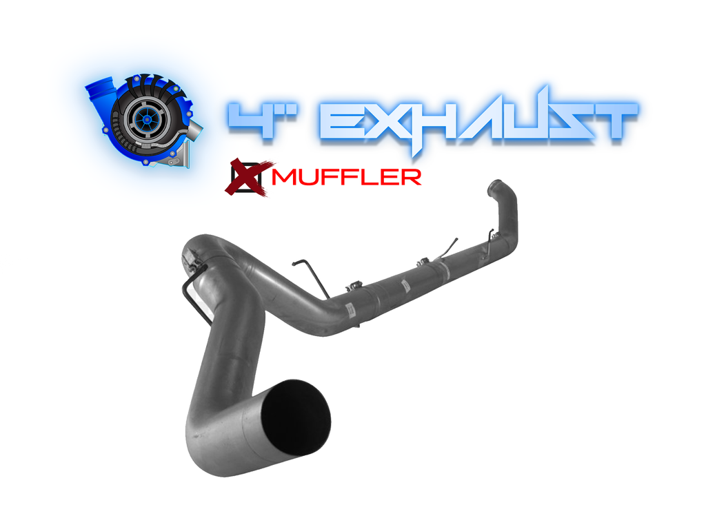 Xeno 4" Aluminized Exhaust *Cab&Chassis* (11-19 Powerstroke 6.7L)