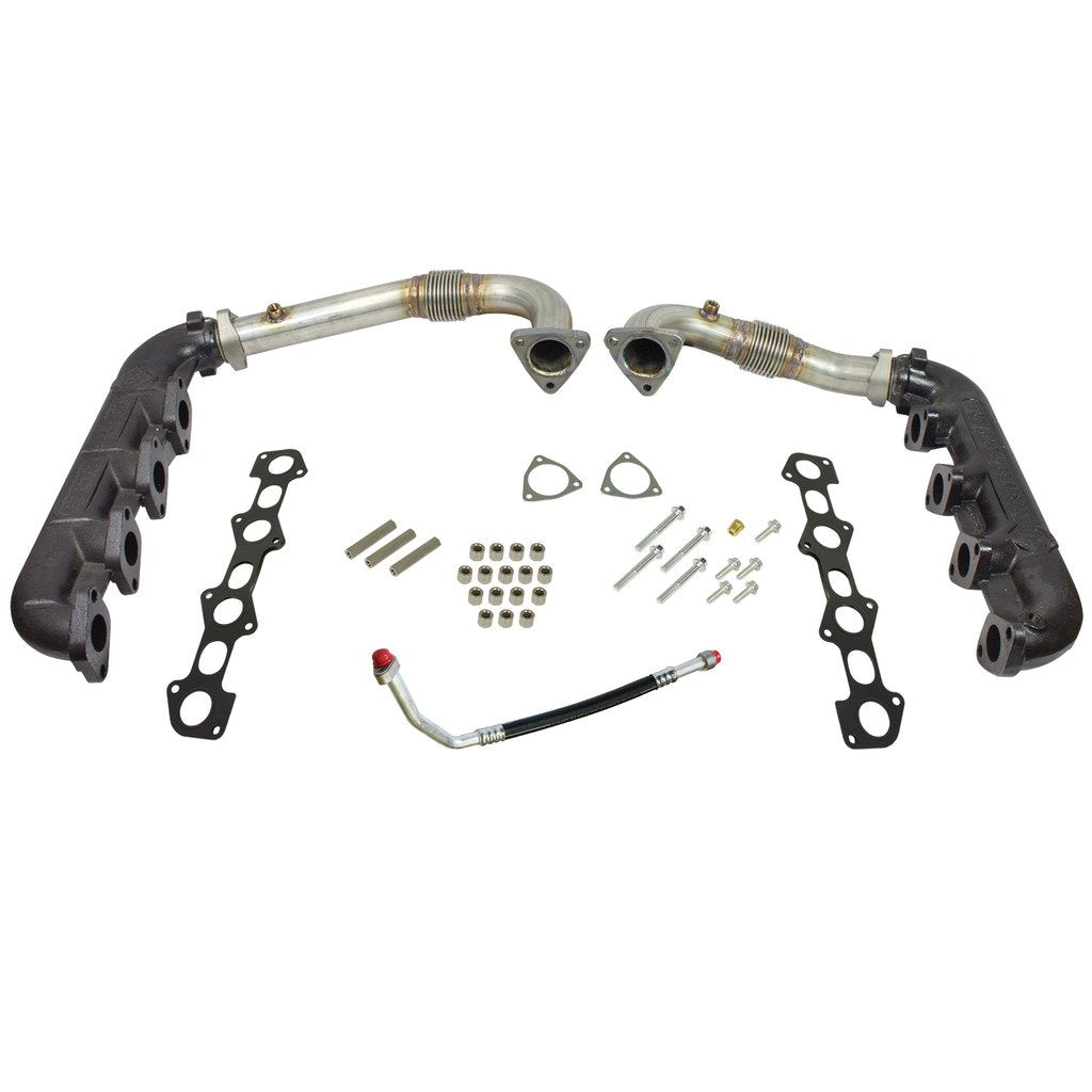 BD Exhaust Manifold Set (08-10 Powerstroke 6.4L)
