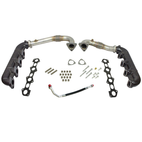BD Exhaust Manifold Set (08-10 Powerstroke 6.4L)