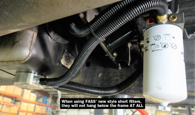 Fass Relocation Bracket (11-16 Duramax 6.6L)